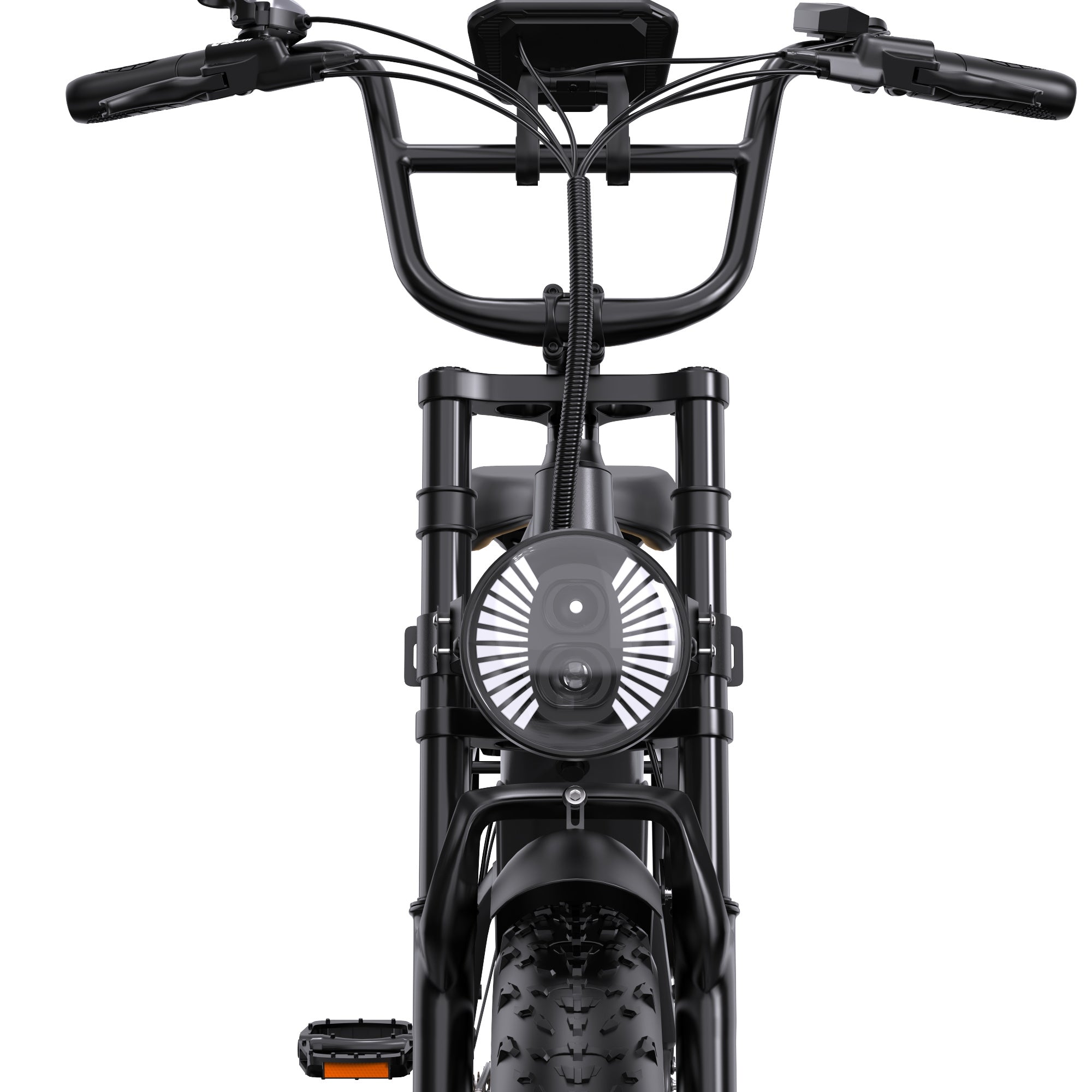 ONESPORT OT08PRO 20" Full Suspension Fat Tire Electric Bike 500W  Motor 48V 18Ah*2 Dual Battery