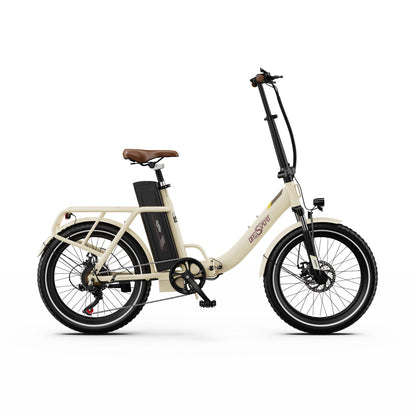 ONESPORT OT16-2 20" Folding Electric Commuter Bike 250W Motor 48V 17Ah Battery Support APP