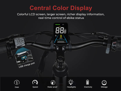 RS-A01 Pro-T Urban Elektrisk Cykel