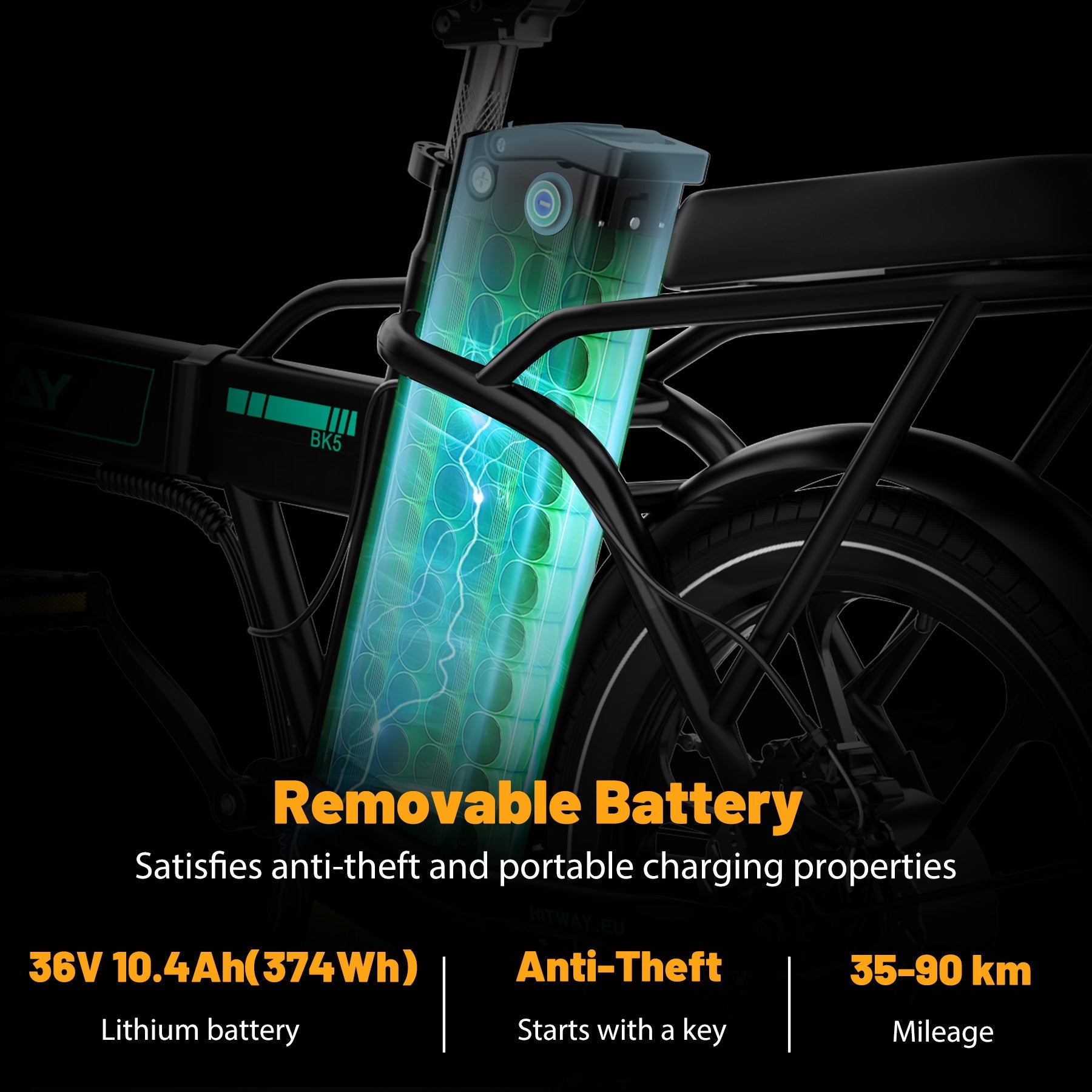 BK5S Folding Electric Bike